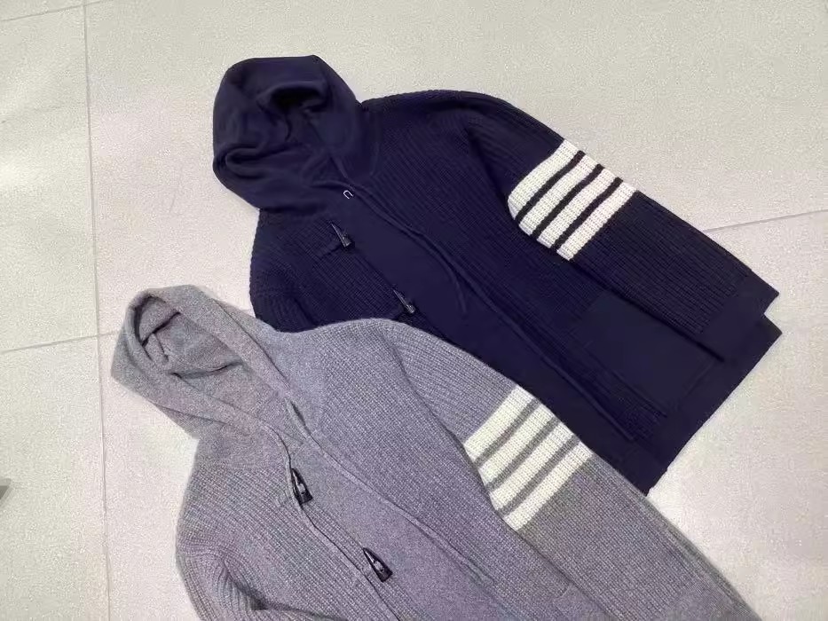 TB-cárdigan de punto con capuc - Wool Coat Peacoat reseña y precio
