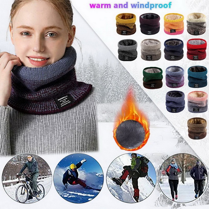 Bufanda de punto con gradiente - Wool Scarf Men reseña y precio