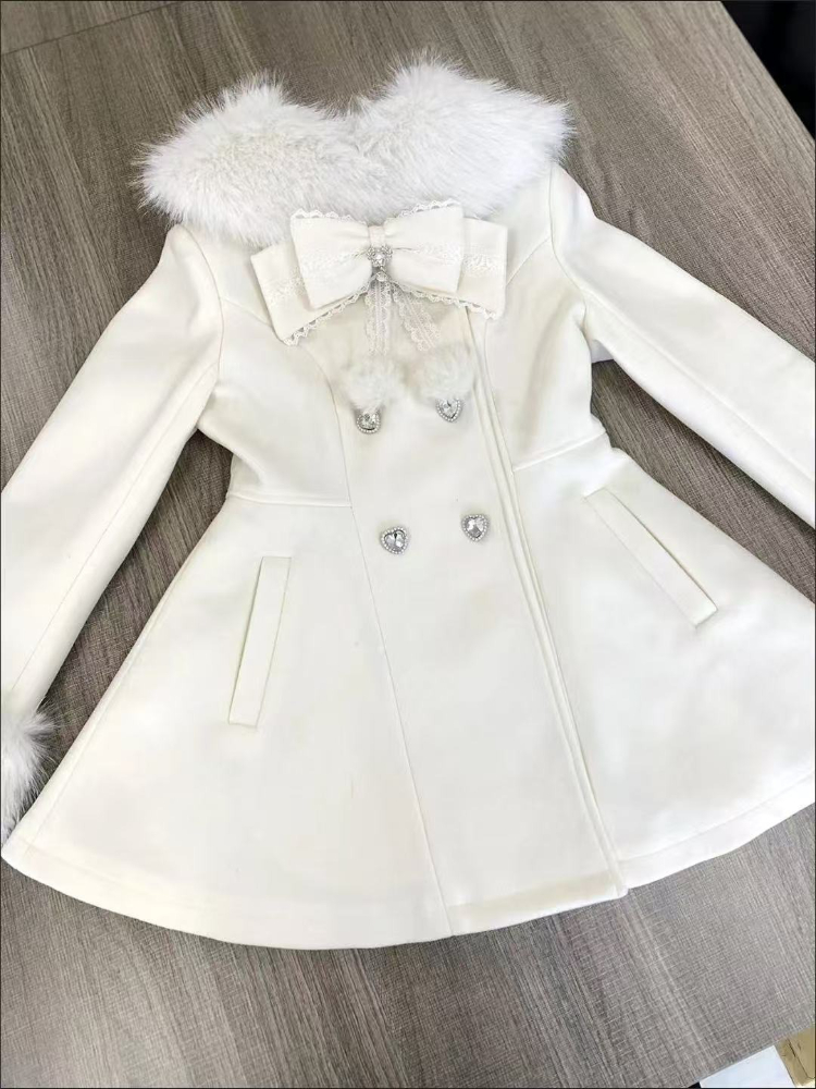 Abrigo Elegante Kawaii Japonés - Wool Coat Peacoat reseña y precio