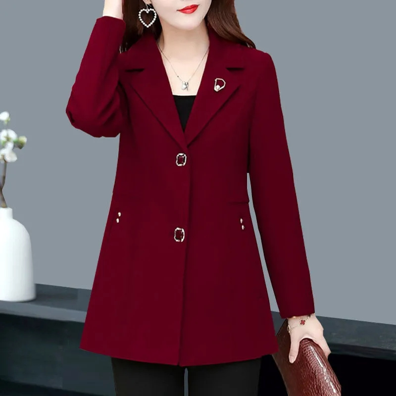 Abrigo de otoño corto 40 años  - Wool Coat Peacoat reseña y precio