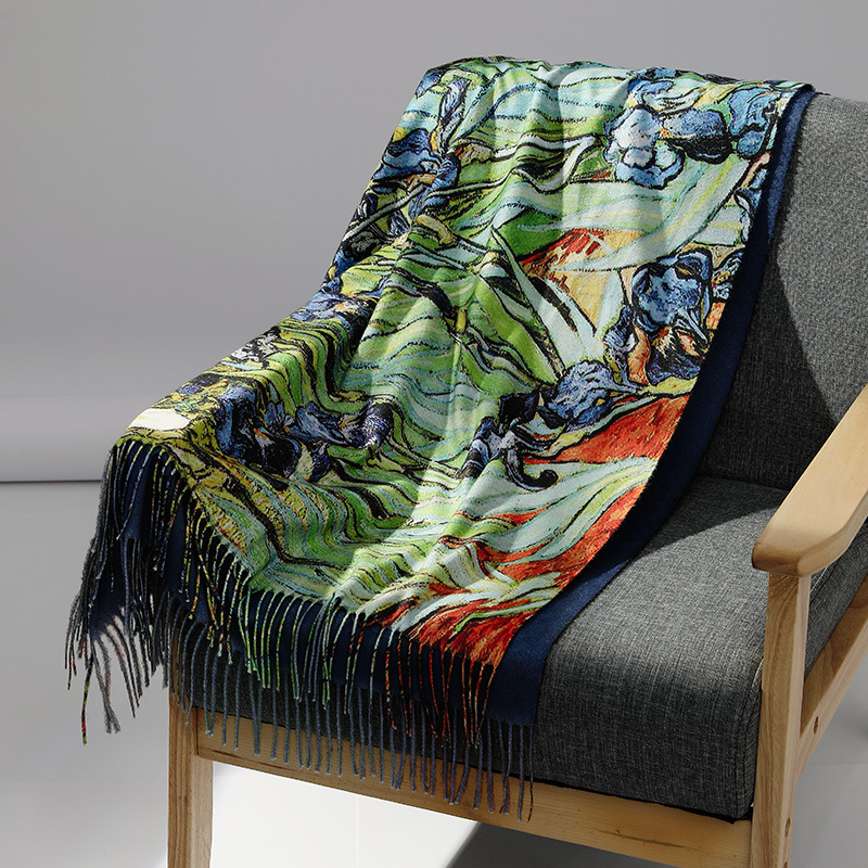 Bufanda de Cachemira con pintu - Wool Scarf Men reseña y precio