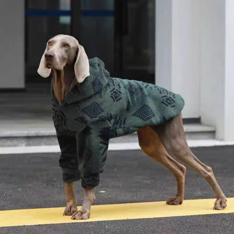 Abrigo con Capucha para Perros - Sherpa Hoodie Fleece reseña y precio
