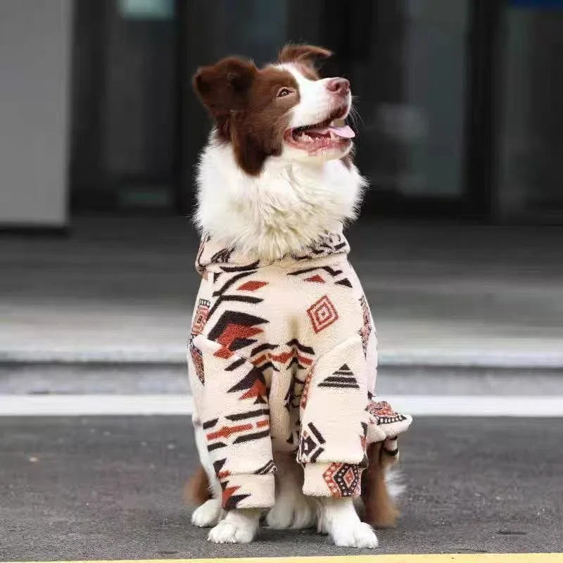 Abrigo con Capucha para Perros - Sherpa Hoodie Fleece reseña y precio